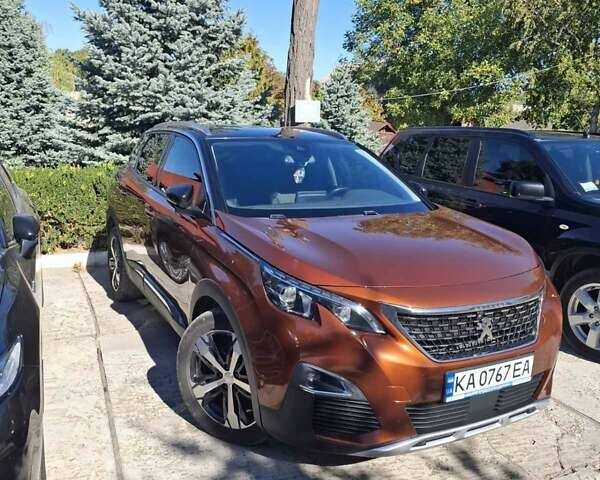 Коричневый Пежо 3008, объемом двигателя 2 л и пробегом 130 тыс. км за 22500 $, фото 7 на Automoto.ua