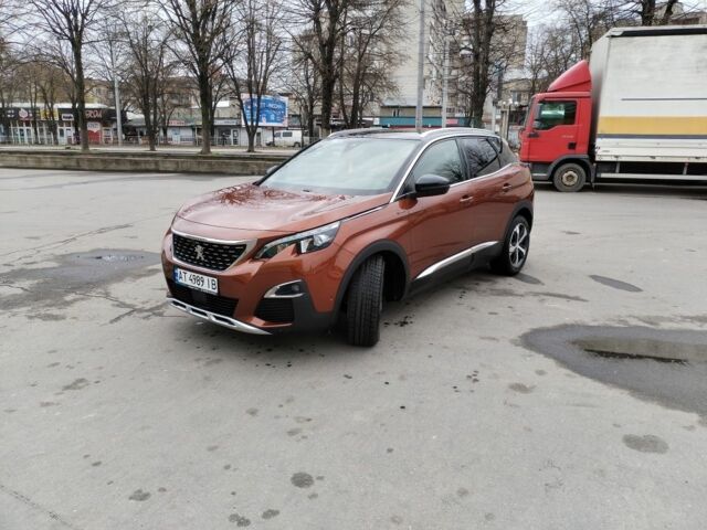 Коричневый Пежо 3008, объемом двигателя 2 л и пробегом 147 тыс. км за 22500 $, фото 1 на Automoto.ua