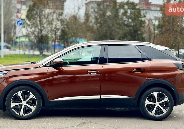 Коричневый Пежо 3008, объемом двигателя 2 л и пробегом 42 тыс. км за 21999 $, фото 5 на Automoto.ua