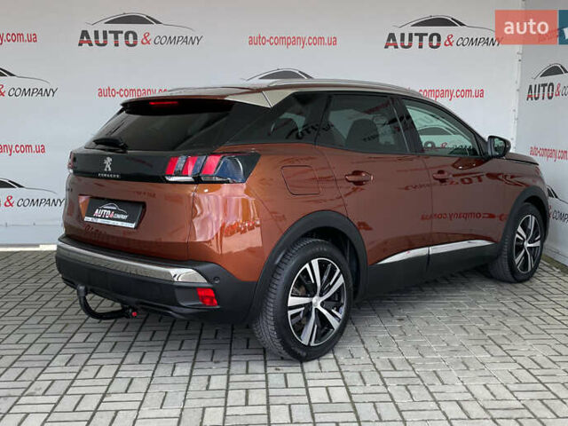 Коричневый Пежо 3008, объемом двигателя 1.5 л и пробегом 195 тыс. км за 20950 $, фото 2 на Automoto.ua
