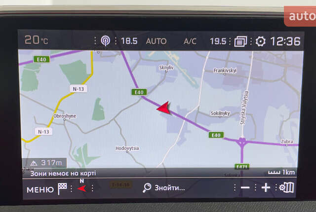 Коричневый Пежо 3008, объемом двигателя 1.5 л и пробегом 195 тыс. км за 20950 $, фото 34 на Automoto.ua