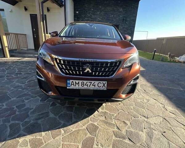 Коричневий Пежо 3008, об'ємом двигуна 2 л та пробігом 123 тис. км за 21000 $, фото 1 на Automoto.ua