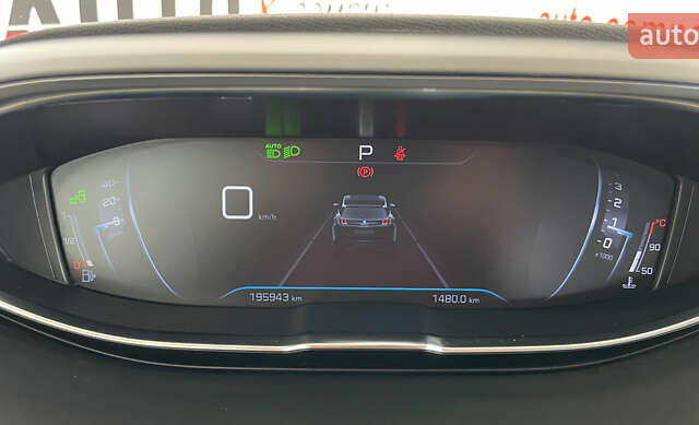 Коричневый Пежо 3008, объемом двигателя 1.5 л и пробегом 195 тыс. км за 20950 $, фото 15 на Automoto.ua