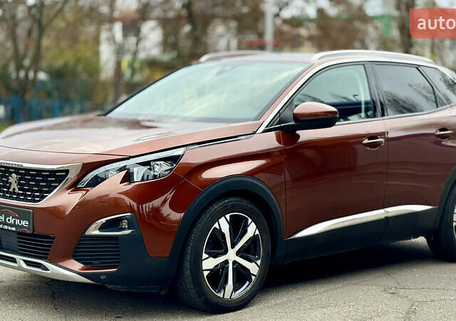 Коричневый Пежо 3008, объемом двигателя 2 л и пробегом 42 тыс. км за 21999 $, фото 4 на Automoto.ua