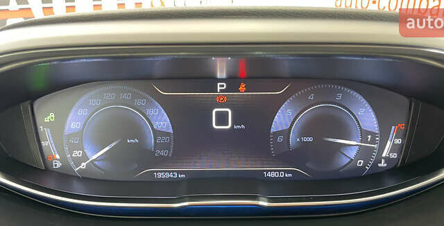 Коричневый Пежо 3008, объемом двигателя 1.5 л и пробегом 195 тыс. км за 20950 $, фото 13 на Automoto.ua