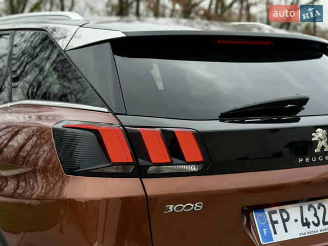 Коричневий Пежо 3008, об'ємом двигуна 1.5 л та пробігом 192 тис. км за 20599 $, фото 24 на Automoto.ua