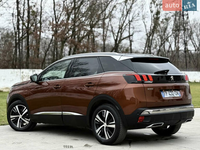 Коричневий Пежо 3008, об'ємом двигуна 1.5 л та пробігом 192 тис. км за 20599 $, фото 3 на Automoto.ua