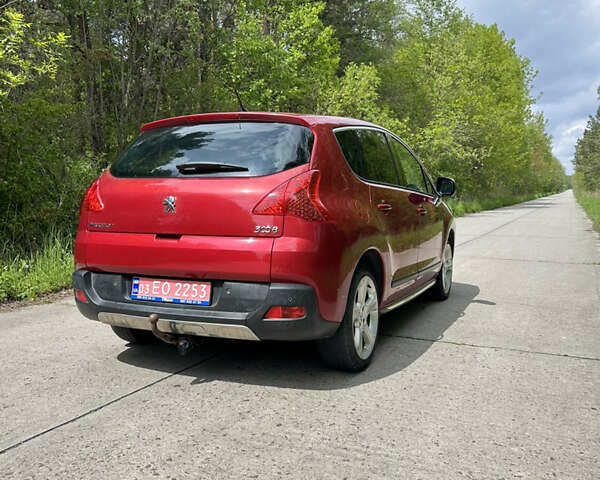 Красный Пежо 3008, объемом двигателя 1.6 л и пробегом 230 тыс. км за 6500 $, фото 3 на Automoto.ua