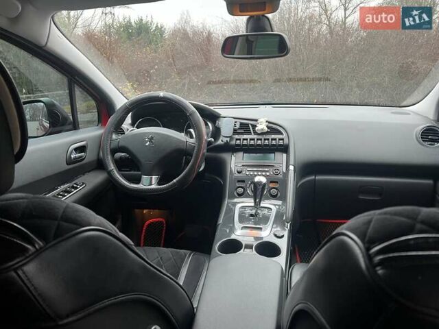Красный Пежо 3008, объемом двигателя 1.56 л и пробегом 300 тыс. км за 9500 $, фото 5 на Automoto.ua
