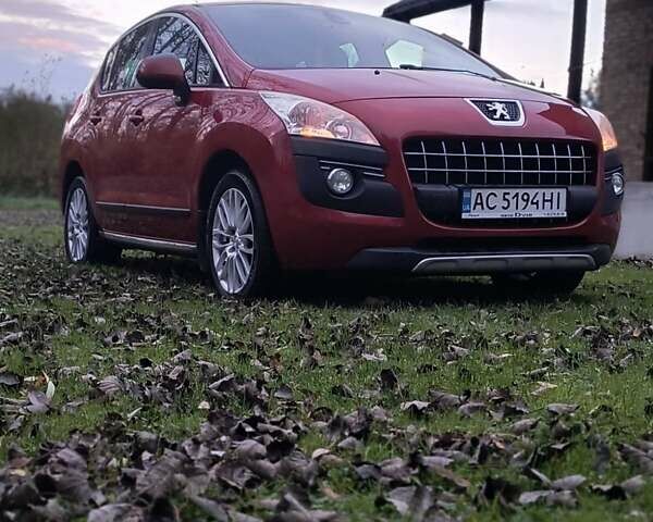 Красный Пежо 3008, объемом двигателя 1.6 л и пробегом 241 тыс. км за 8800 $, фото 10 на Automoto.ua