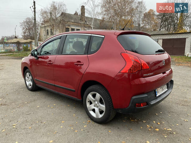 Красный Пежо 3008, объемом двигателя 1.56 л и пробегом 262 тыс. км за 8800 $, фото 2 на Automoto.ua