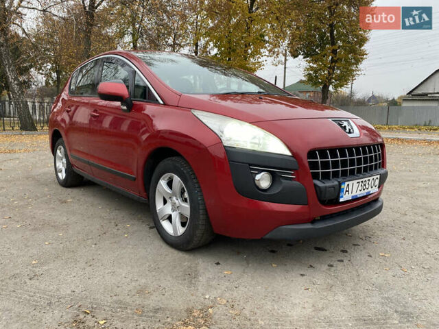 Красный Пежо 3008, объемом двигателя 1.56 л и пробегом 262 тыс. км за 8800 $, фото 8 на Automoto.ua