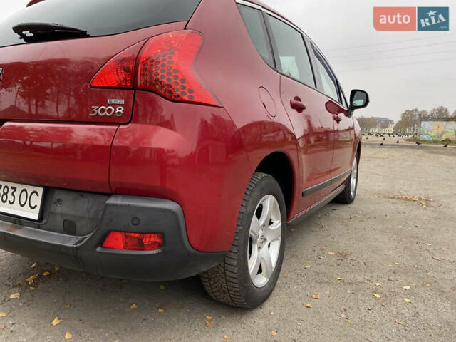 Красный Пежо 3008, объемом двигателя 1.56 л и пробегом 262 тыс. км за 8800 $, фото 7 на Automoto.ua