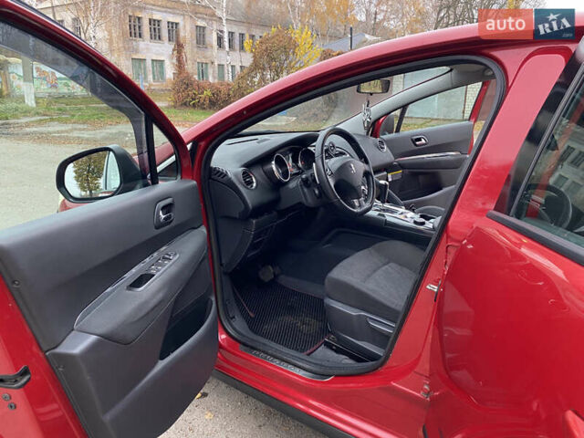 Красный Пежо 3008, объемом двигателя 1.56 л и пробегом 262 тыс. км за 8800 $, фото 15 на Automoto.ua