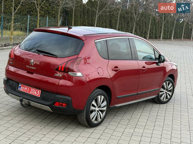 Красный Пежо 3008, объемом двигателя 1.6 л и пробегом 207 тыс. км за 12800 $, фото 2 на Automoto.ua