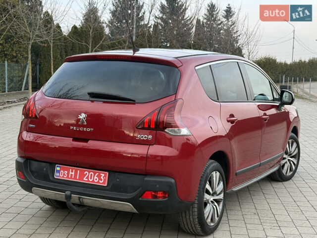 Красный Пежо 3008, объемом двигателя 1.6 л и пробегом 207 тыс. км за 12800 $, фото 6 на Automoto.ua