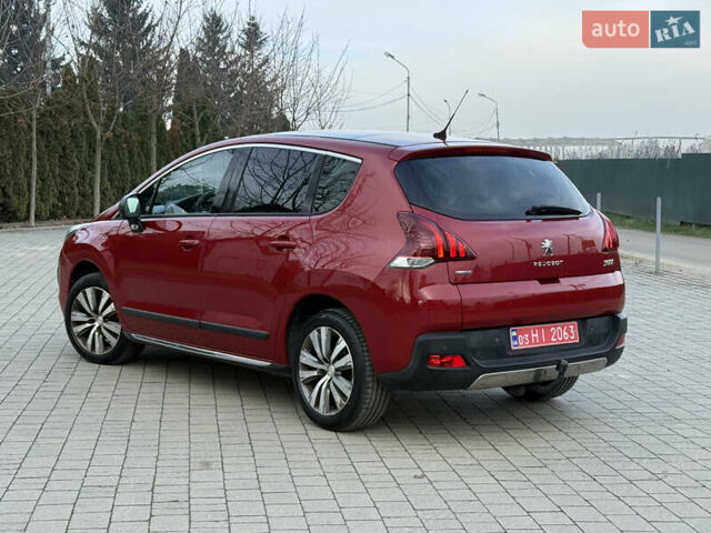 Красный Пежо 3008, объемом двигателя 1.6 л и пробегом 207 тыс. км за 12800 $, фото 11 на Automoto.ua