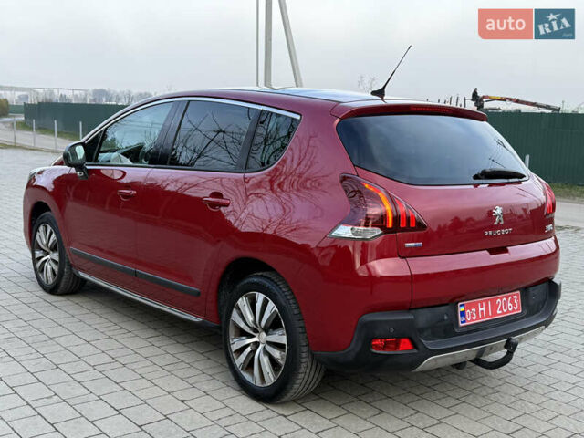 Красный Пежо 3008, объемом двигателя 1.6 л и пробегом 207 тыс. км за 12800 $, фото 22 на Automoto.ua