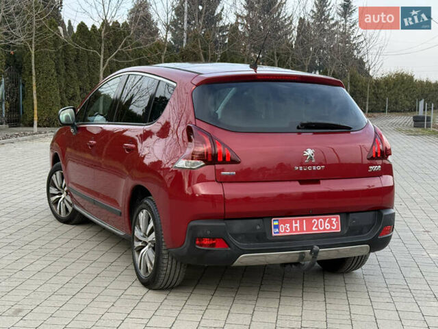 Красный Пежо 3008, объемом двигателя 1.6 л и пробегом 207 тыс. км за 12800 $, фото 16 на Automoto.ua