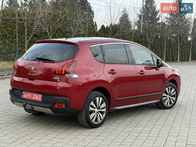 Красный Пежо 3008, объемом двигателя 1.6 л и пробегом 207 тыс. км за 12800 $, фото 5 на Automoto.ua