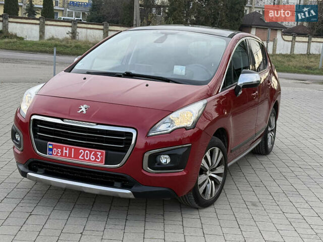 Красный Пежо 3008, объемом двигателя 1.6 л и пробегом 207 тыс. км за 12800 $, фото 10 на Automoto.ua