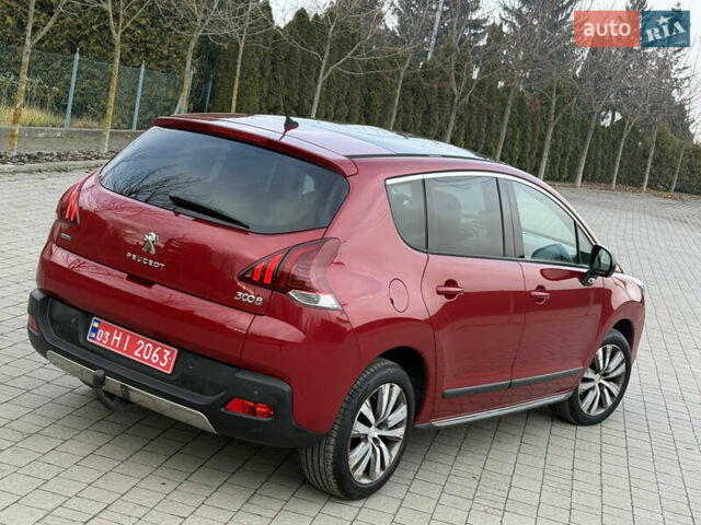 Красный Пежо 3008, объемом двигателя 1.6 л и пробегом 207 тыс. км за 12800 $, фото 4 на Automoto.ua