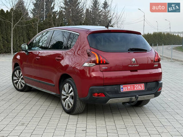 Красный Пежо 3008, объемом двигателя 1.6 л и пробегом 207 тыс. км за 12800 $, фото 14 на Automoto.ua
