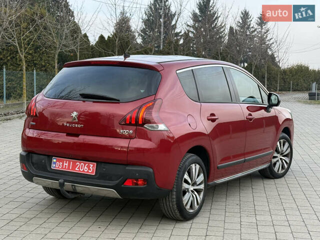 Красный Пежо 3008, объемом двигателя 1.6 л и пробегом 207 тыс. км за 12800 $, фото 3 на Automoto.ua
