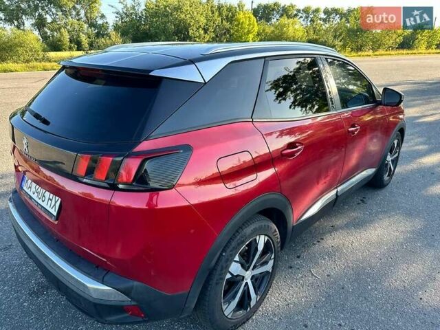 Червоний Пежо 3008, об'ємом двигуна 2 л та пробігом 183 тис. км за 22800 $, фото 12 на Automoto.ua