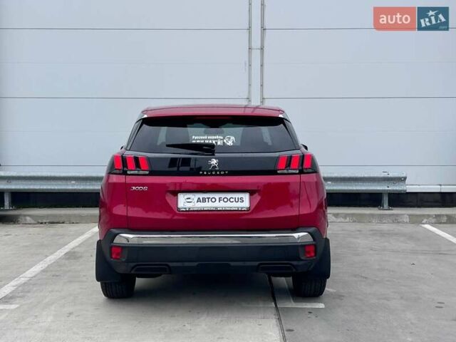 Красный Пежо 3008, объемом двигателя 2 л и пробегом 127 тыс. км за 23490 $, фото 6 на Automoto.ua