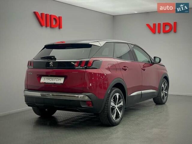 Красный Пежо 3008, объемом двигателя 2 л и пробегом 88 тыс. км за 23583 $, фото 1 на Automoto.ua