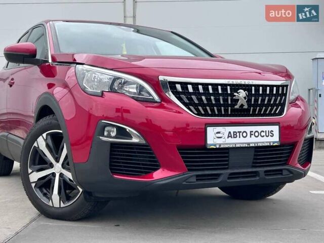 Красный Пежо 3008, объемом двигателя 2 л и пробегом 127 тыс. км за 23490 $, фото 1 на Automoto.ua