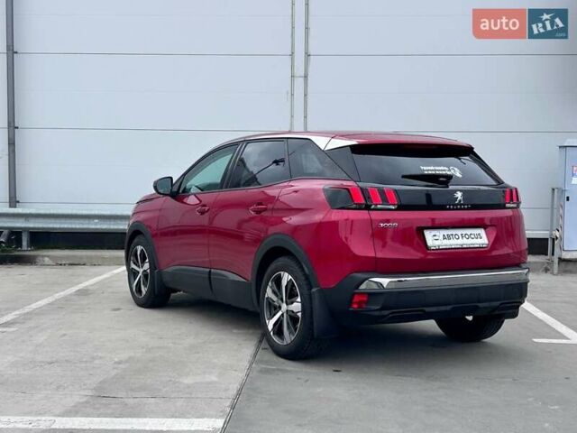 Красный Пежо 3008, объемом двигателя 2 л и пробегом 127 тыс. км за 23490 $, фото 3 на Automoto.ua