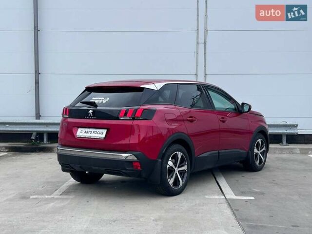 Красный Пежо 3008, объемом двигателя 2 л и пробегом 127 тыс. км за 23490 $, фото 7 на Automoto.ua