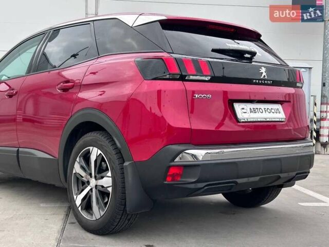 Красный Пежо 3008, объемом двигателя 2 л и пробегом 127 тыс. км за 23490 $, фото 5 на Automoto.ua
