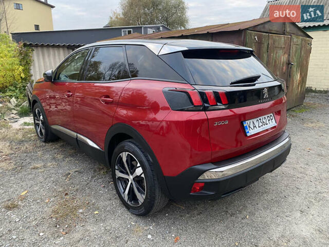 Червоний Пежо 3008, об'ємом двигуна 2 л та пробігом 85 тис. км за 25500 $, фото 3 на Automoto.ua