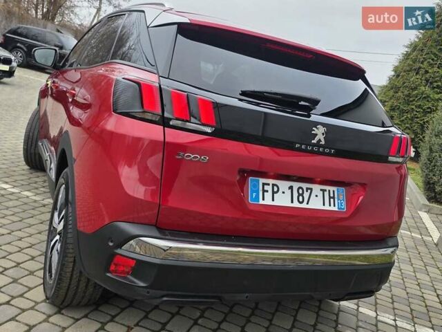 Красный Пежо 3008, объемом двигателя 1.5 л и пробегом 159 тыс. км за 21750 $, фото 19 на Automoto.ua