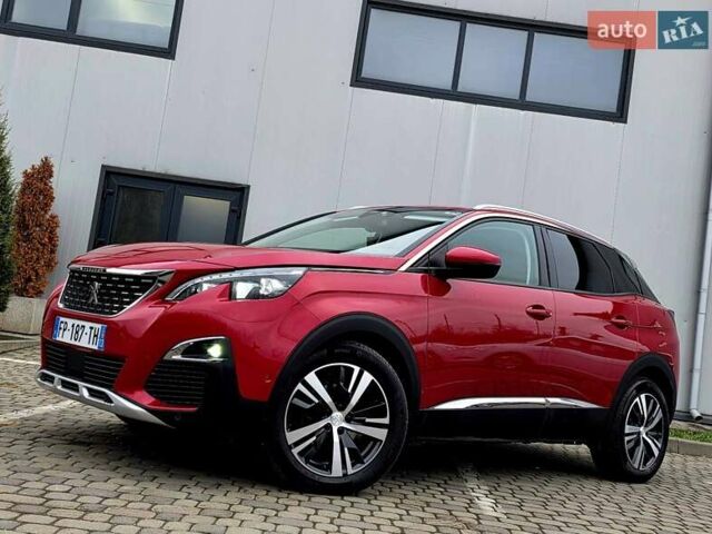 Красный Пежо 3008, объемом двигателя 1.5 л и пробегом 159 тыс. км за 21750 $, фото 2 на Automoto.ua