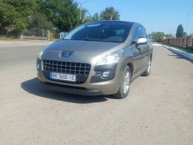 Серый Пежо 3008, объемом двигателя 2 л и пробегом 306 тыс. км за 7800 $, фото 1 на Automoto.ua