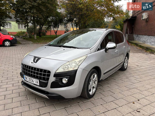 Серый Пежо 3008, объемом двигателя 2 л и пробегом 264 тыс. км за 7699 $, фото 3 на Automoto.ua