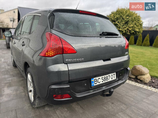 Серый Пежо 3008, объемом двигателя 1.6 л и пробегом 279 тыс. км за 6999 $, фото 8 на Automoto.ua