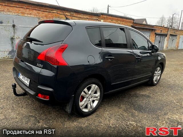 Серый Пежо 3008, объемом двигателя 1.6 л и пробегом 295 тыс. км за 6700 $, фото 7 на Automoto.ua