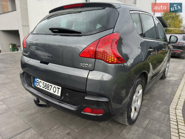 Серый Пежо 3008, объемом двигателя 1.6 л и пробегом 279 тыс. км за 6999 $, фото 9 на Automoto.ua