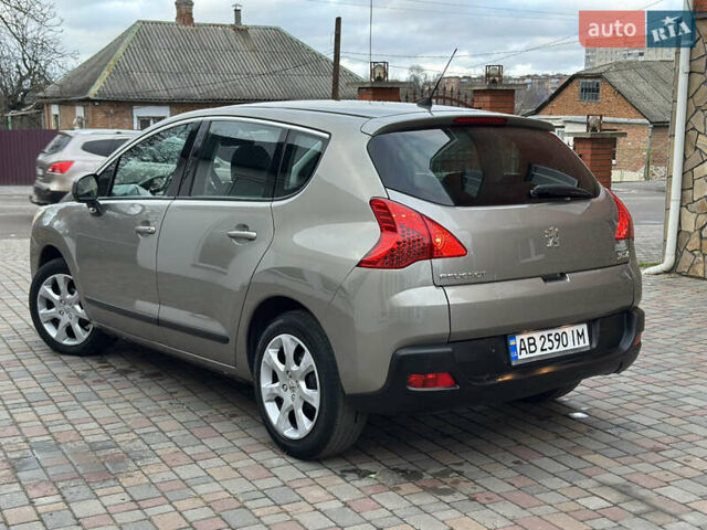 Серый Пежо 3008, объемом двигателя 1.6 л и пробегом 215 тыс. км за 6000 $, фото 1 на Automoto.ua