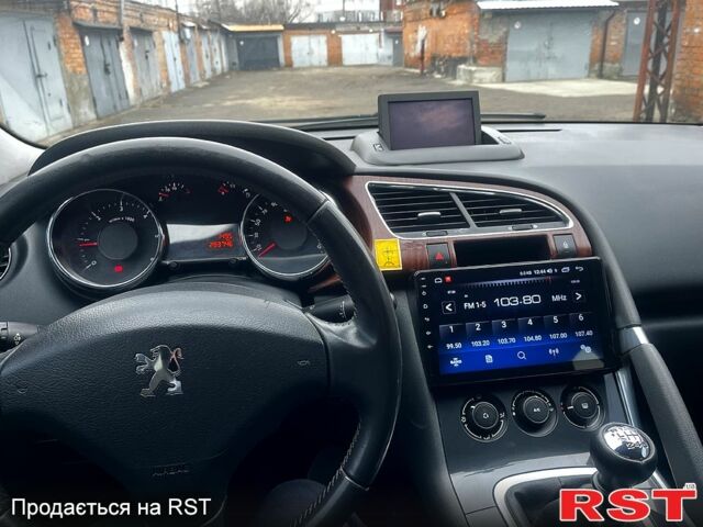 Серый Пежо 3008, объемом двигателя 1.6 л и пробегом 295 тыс. км за 6700 $, фото 13 на Automoto.ua