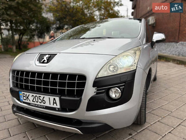 Серый Пежо 3008, объемом двигателя 2 л и пробегом 264 тыс. км за 7699 $, фото 1 на Automoto.ua