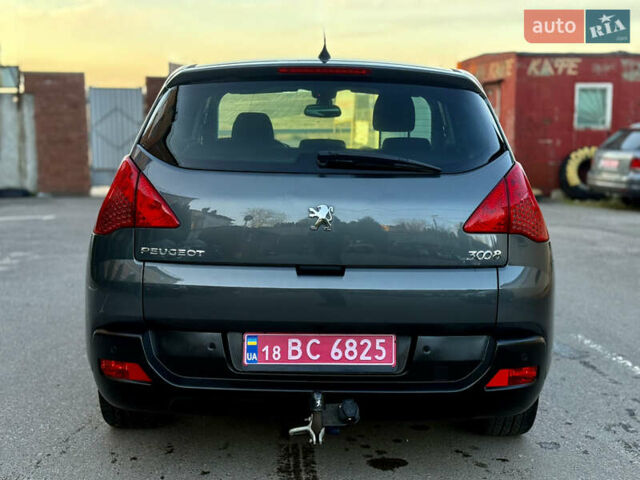 Серый Пежо 3008, объемом двигателя 1.6 л и пробегом 169 тыс. км за 7299 $, фото 8 на Automoto.ua