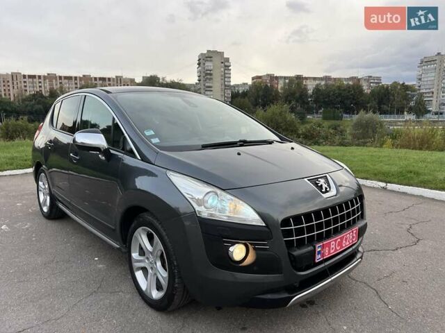 Серый Пежо 3008, объемом двигателя 2 л и пробегом 190 тыс. км за 9790 $, фото 7 на Automoto.ua