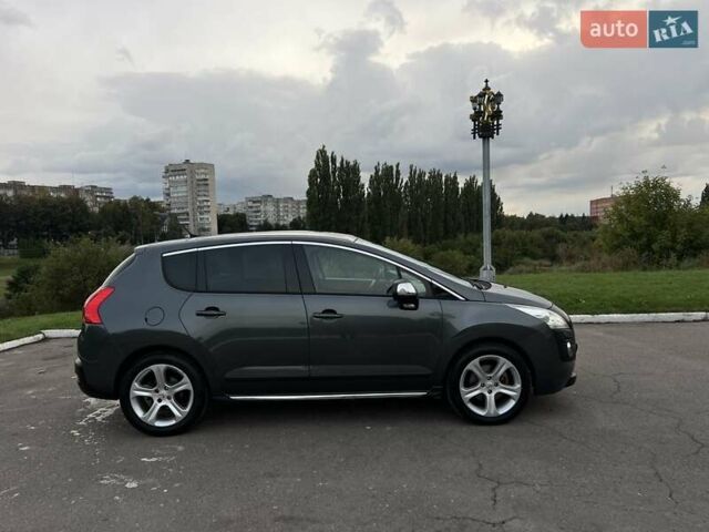 Серый Пежо 3008, объемом двигателя 2 л и пробегом 190 тыс. км за 9790 $, фото 5 на Automoto.ua