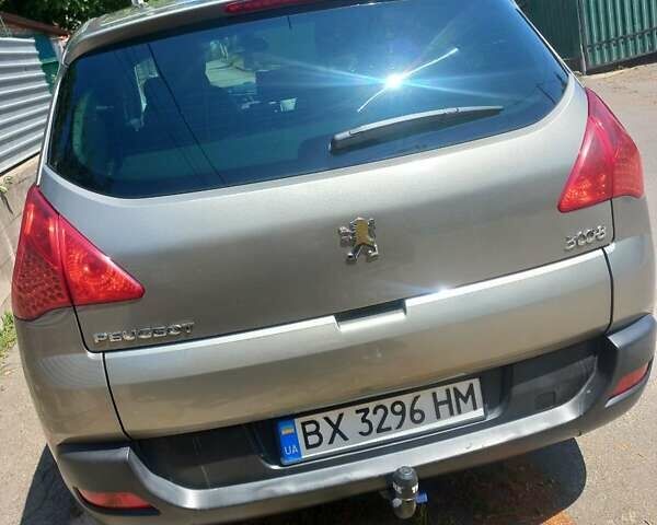 Серый Пежо 3008, объемом двигателя 1.56 л и пробегом 317 тыс. км за 7700 $, фото 9 на Automoto.ua